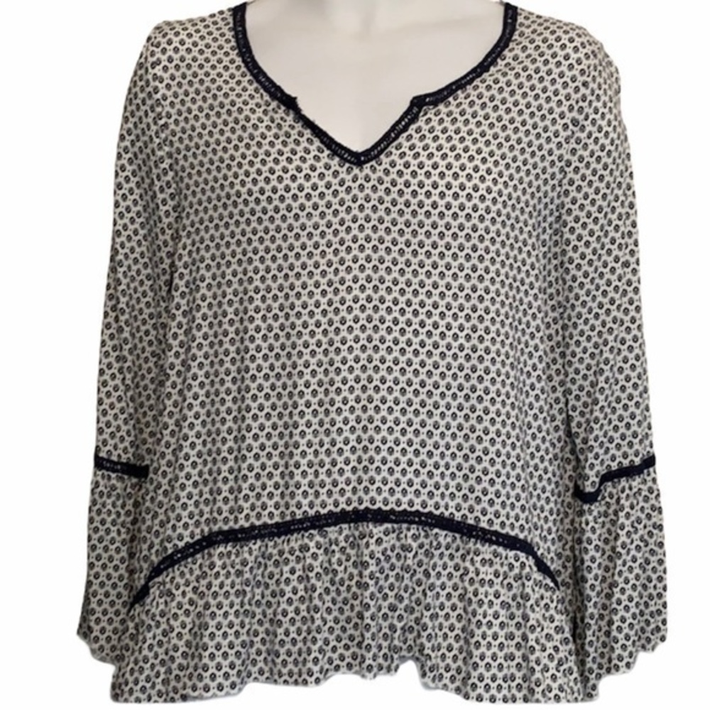 Riley + James Boho Top size L